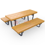 Стол уличный с лавками Rail Road 02