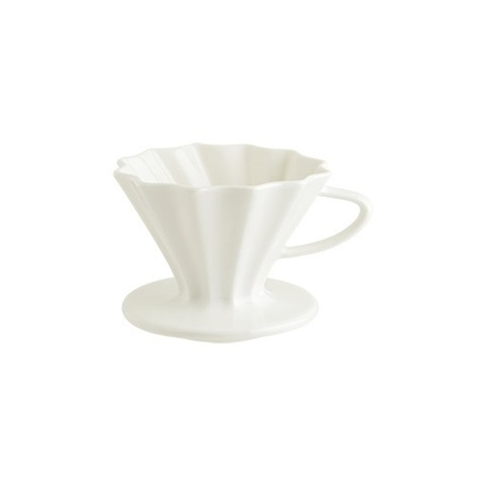 Чашка-воронка 250 мл. d=110 мм. h=90 мм. для заваривания кофе Белый, форма Ро /1/6/