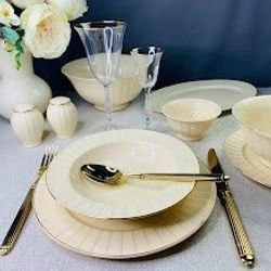 Lenardi 205-153 Обеденный сервиз 23пр. MARZIPAN в под.уп.(х1)Фарфор