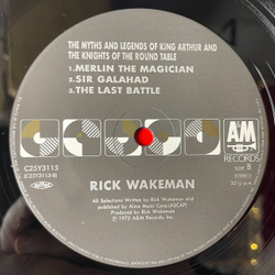Винтажная виниловая пластинка LP Rick Wakeman The Myths And Legends Of King Arthur And The Knights Of The Round Table (Japan 1986) (Obi)