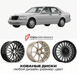 КОВАНЫЕ ДИСКИ для Mercedes-Benz S-Class W140/V140 1991-1994 Мерседес-Бенц