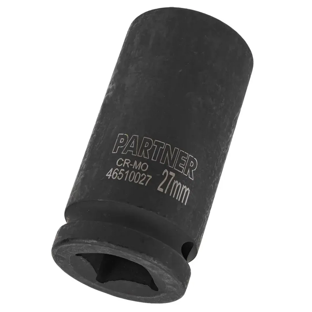 Головка ударная глубокая 27мм (6гр),3/4'' Partner PA-46510027