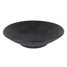 Блюдо для салата d=18*5см,серия "Black Raw Wood"