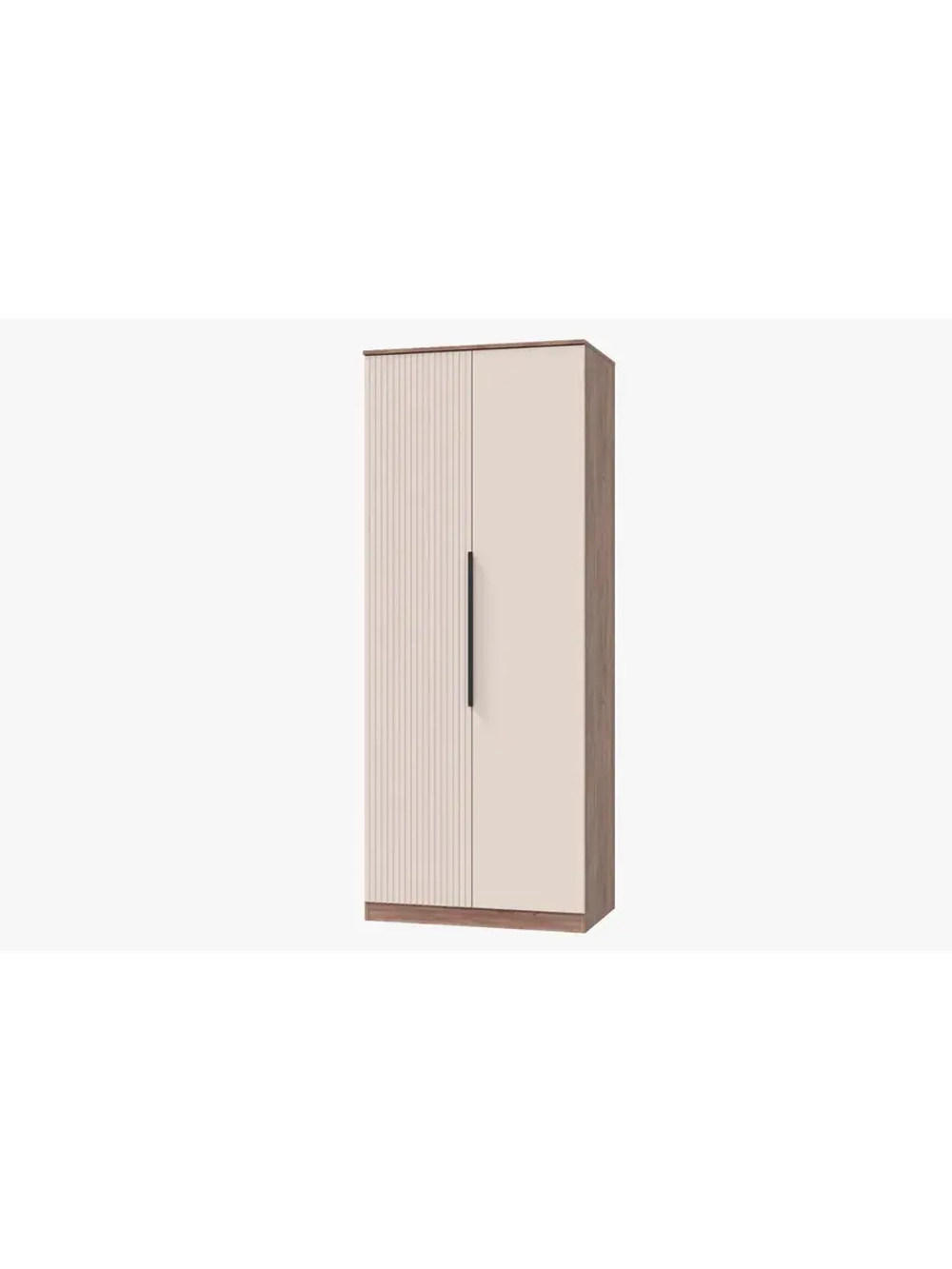 Шкаф для одежды распашной Коричневый 90х58х227 см