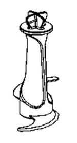 Нож для блендера moulinex (мулинекс) MS-650443