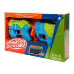 Пистолет 2шт с мягк.пулями, коробка SB597