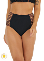 Купальник для большой груди раздельный "Черный"