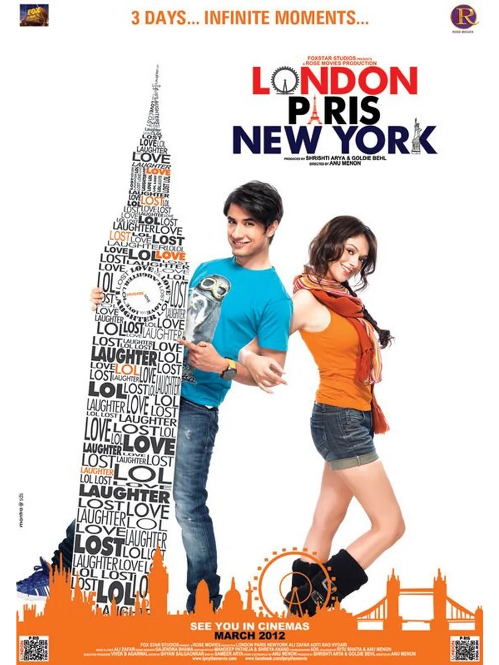 Лондон, Париж, Нью-Йорк (2012) (DVD-R)