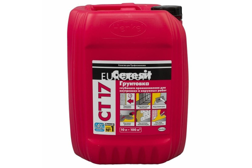 Грунтовка  акриловая СТ 17 1 л для внутр/наруж работ Ceresit