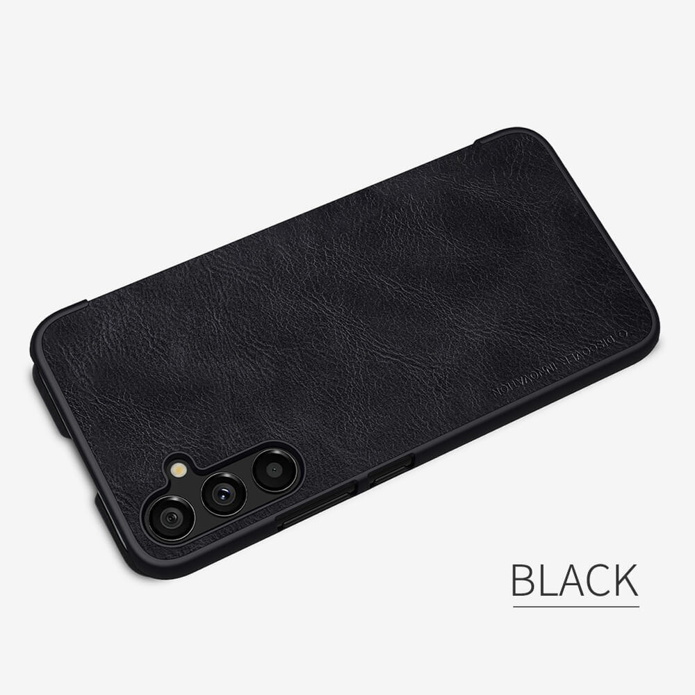 Кожаный чехол-книжка Nillkin Leather Qin для Samsung Galaxy A34 5G