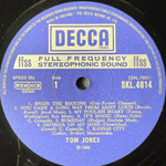 Tom Jones - From The Heart (Англия 1966г.)