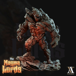 Каменный голем Монстр Существо Чудовище миниатюра для dnd, днд, pathfinder, фентези, Настольная игра, НРИ, Варгейм, РПГ
