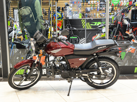 Мопед Racer RC50 Alpha бордовый + ЦПГ 125 СС