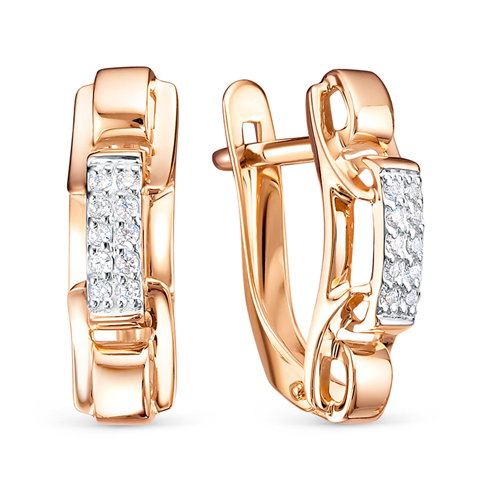 Серьги из золота 585 пробы