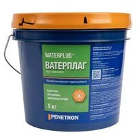 Гидроизоляция проникающая Ватерплаг для ликвидации течей 5 кг