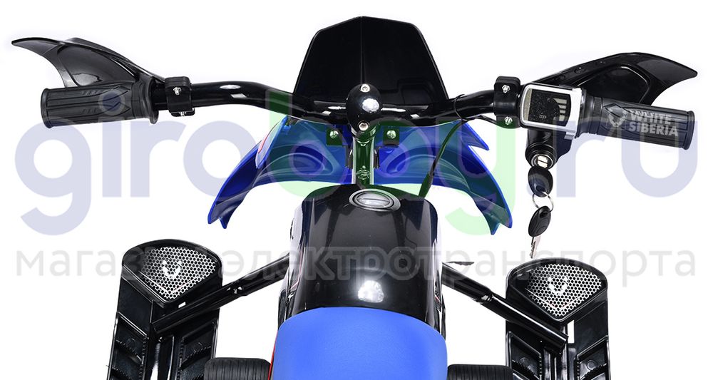 Детский электроснегокат White Siberia BELEK 800W - Синий фото 17 Детский электроснегокат White Siberia BELEK 800W - Синий фото 17 фото №19