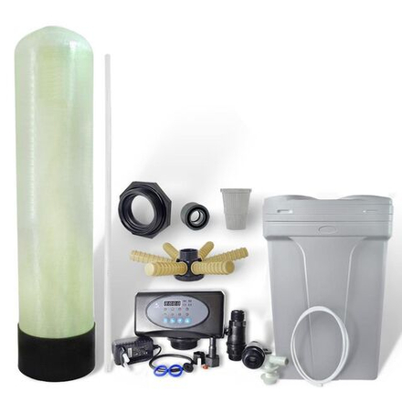 МоноКит-клапан с водосчетчиком RUNXIN, корпус фильтра 1465, фильтрация 42 лит./мин,Фильтр умягчения для дома
