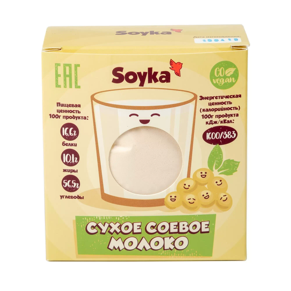 Молоко сухое соевое Сойка 300г