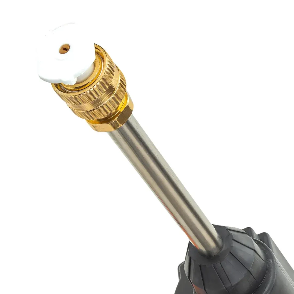 Мойка высокого давления аккумуляторная (12В,15 Бар,2.8 л/мин, батарея 1500 мАч, зарядка 3-5ч, насос аллюминий, щеточный двигатель) Forsland Forsland-PG001