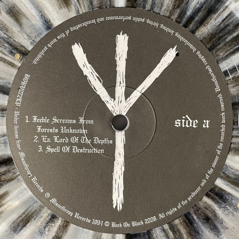 Винтажная виниловая пластинка LP Burzum Aske (UK 2013)