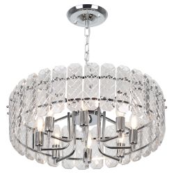 Люстра Rivoli Whitney 1050-308 8 х Е14 40 Вт хрусталь | Rivoli