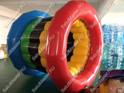 Аттракцион надувной роллер «Радуга», ПВХ, 2,2*2*2 м