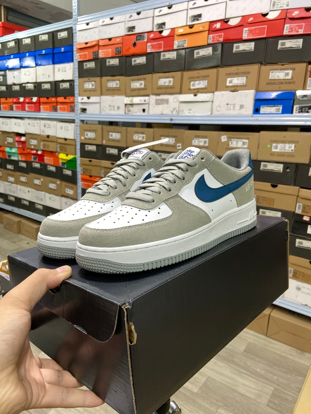 Купить Nike Air Force 1 Low Athletic Club Marina Blue