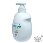 Жидкое мыло для тела с Экстрактом лимона Kracie Naive Refresh Body Soap Sea Mud Blended аромат грейпфрута и лайма, 530 мл.