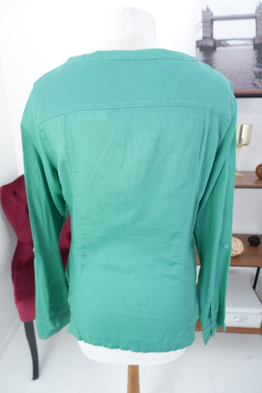 Блузка Edc By Esprit однотонная 50 размер