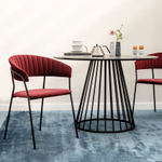 Стул Bergenson Bjorn Stefany, велюр, винный