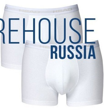 Мужские спортивные боксеры Head Mens Boxer 2Pack - белый