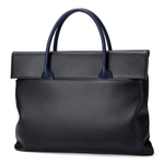 GOLF Genuine Leather Laptop Bag Attorney Briefcase Large Men"s Black