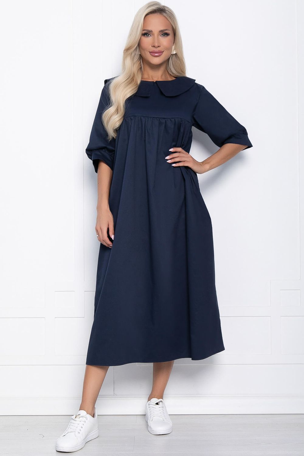 Платье Морская история (синее) П10838 LT Collection