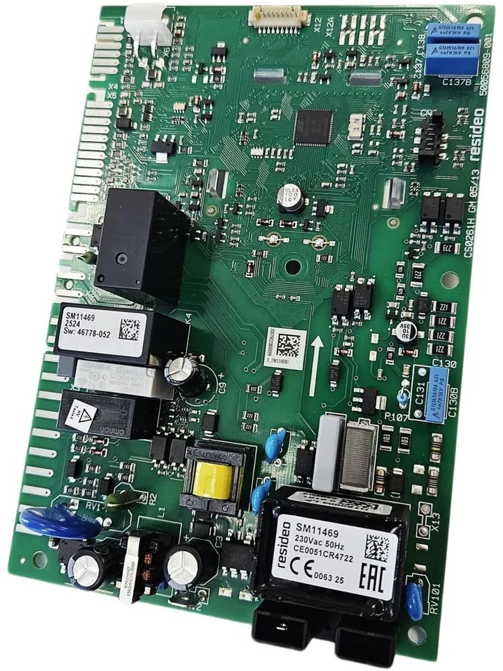 Электронная плата (SM11469) для BAXI Eco-4S/Eco Four/Eco Home/Fourtech/Main Four (арт. 5702450, 710825300, 710749600, 7731864)