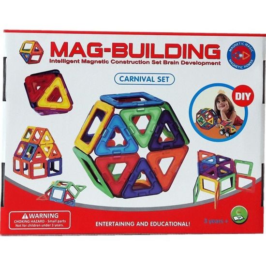Магнитный конструктор Mag-building 36 деталей