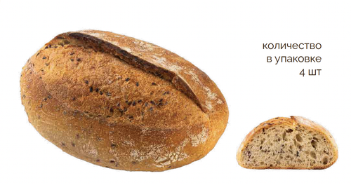 Белый деревенский со льном "Поле" 480г