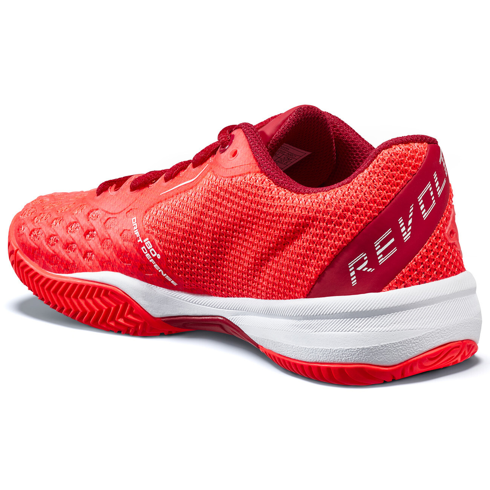 детские Кроссовки теннисные Head Revolt Pro 3.0 Junior - neon red/chilli