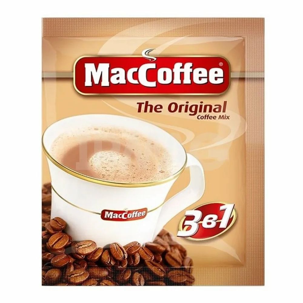 Кофейный напиток MacCoffee Original 3 в 1 .50 пакетиков