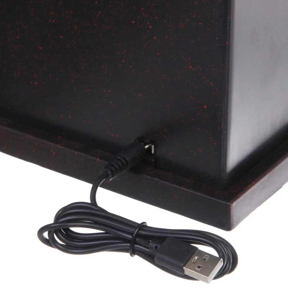 Сувенир с подсветкой «КАМИН - Волшебный вечер» 29,8*13*37 см (питание от USB и батареек)