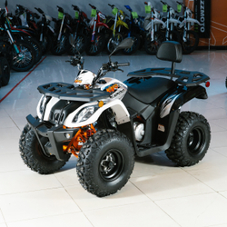 Квадроцикл KAYO AU200 c ПТС белый 2024 г.