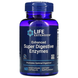 Life Extension Enhanced Super Digestive Enzymes 60 veg capsules, Ферменты