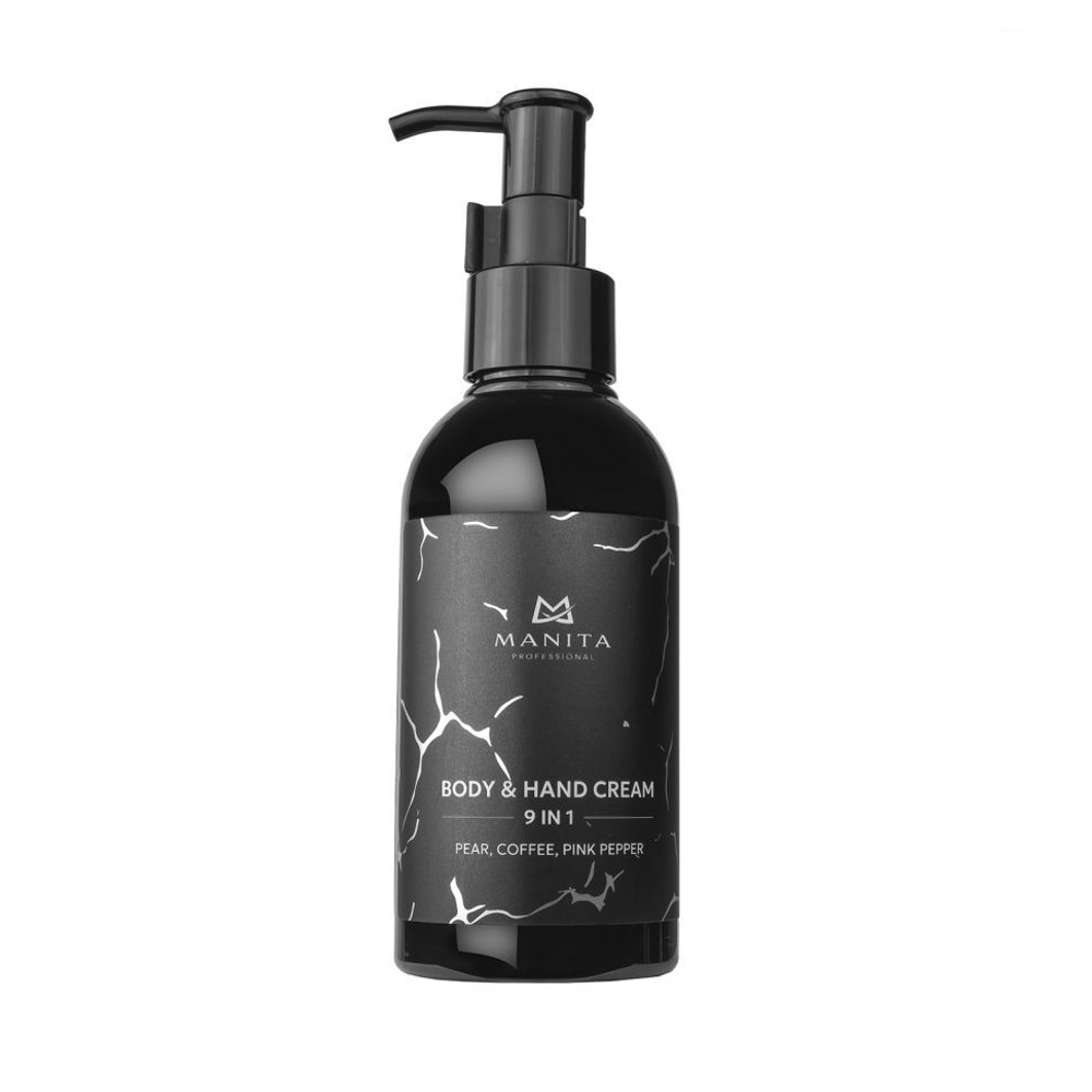 Manita Professional Крем для рук и тела 9в1 Pear, Coffee, Pink Pepper, 150мл