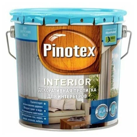 Защитная пропитка Pinotex Interior бесцветная (2,7л)