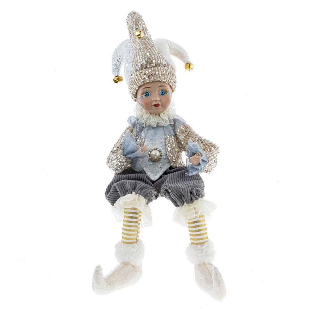 GAEM Игрушка набивная "Клоун"(муз, движ), L18 W13 H49 см (полка 30 см.)