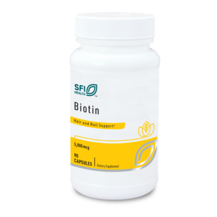 Biotin 5000 mcg 90 капсул Klaire Labs / SFI Health