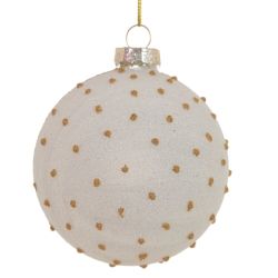 GAEM Украшение новогоднее "Шар" , D 8 см, L8 W8 H10 см