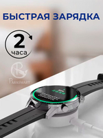 Зарядка для смарт часов Honor Watch GS3 GS4 4, разъем USB-A (черный)
