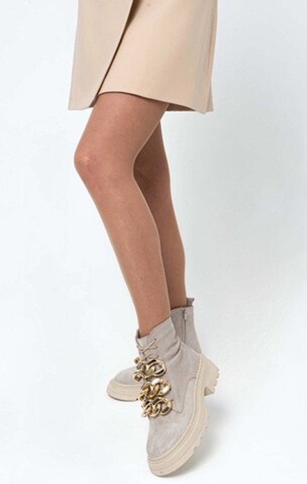 Ботинки замшевые на меху