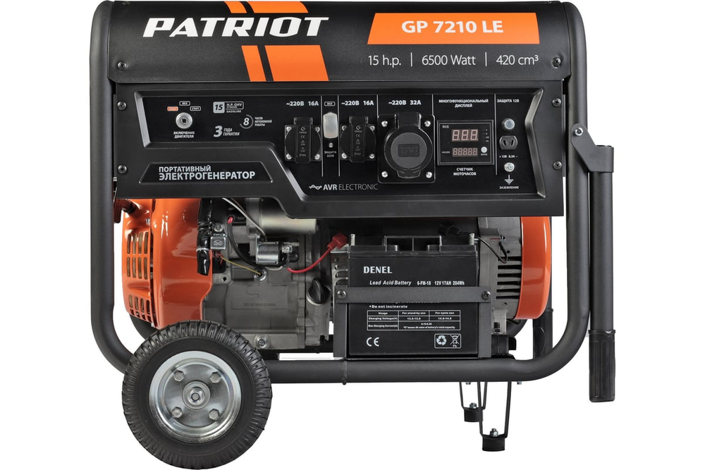 Генератор бензиновый PATRIOT GP 7210 LE