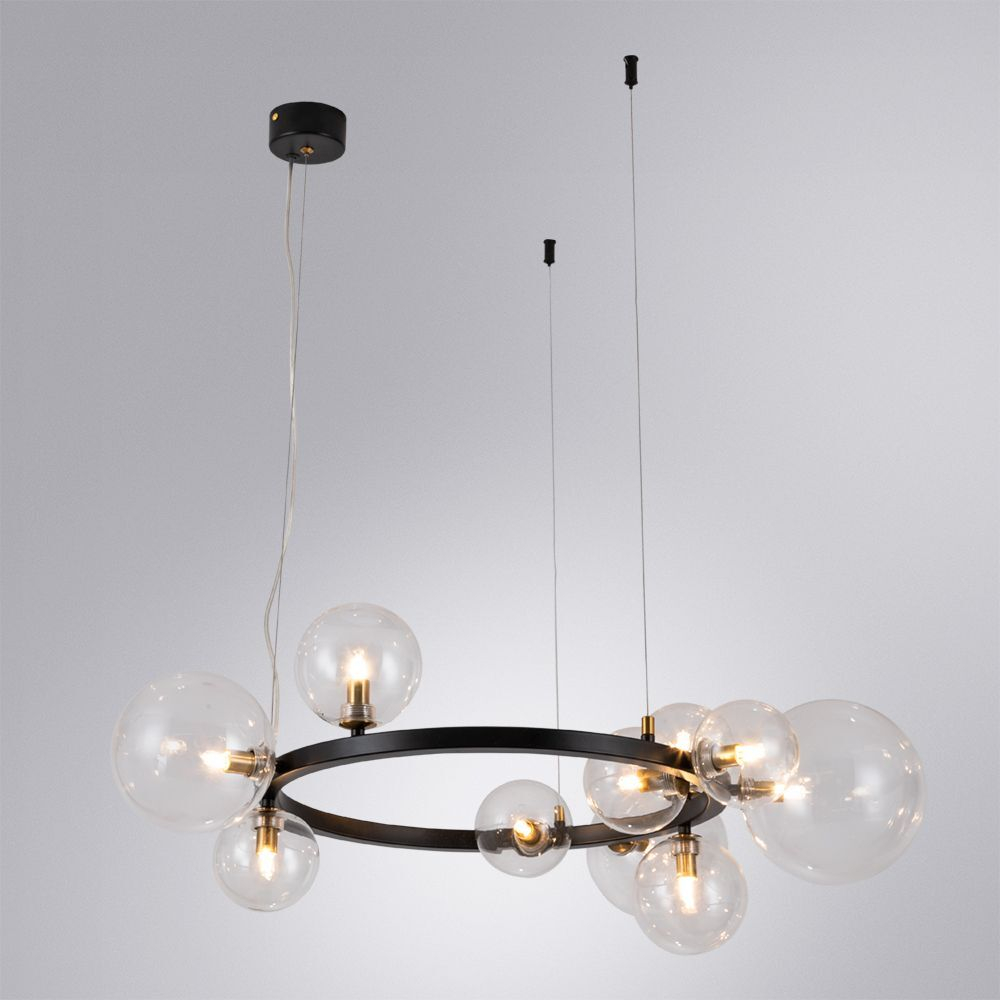 Подвесная люстра Arte Lamp A7790SP-10BK